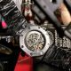 New Copy Audemars Piguet Royal Oak Skeleton Watches Black Steel 43mm (9)_th.jpg